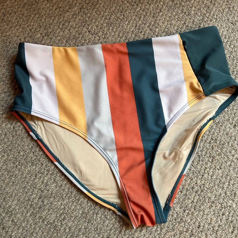 Nani Swimwear Side-Zip Swimsuit Bottoms